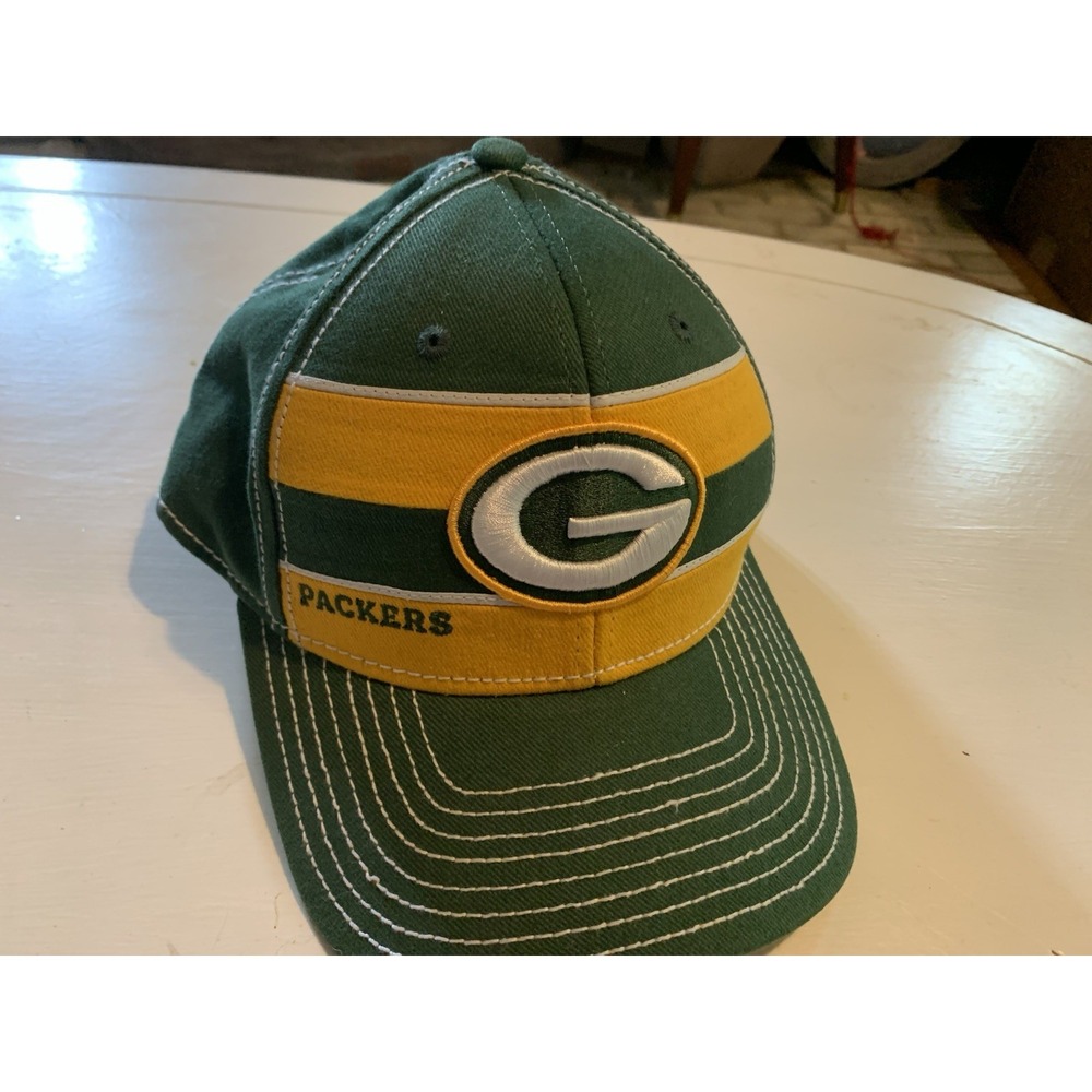 Reebok NFL On Field‎ Official GREEN BAY PACKERS CAP HAT S/M Very Good Condition